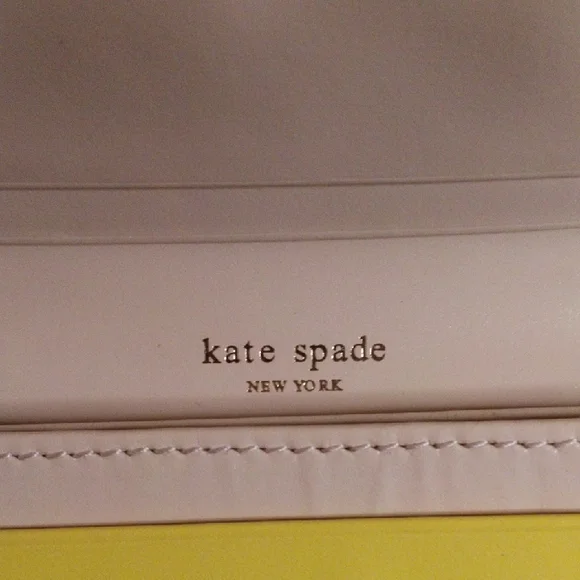 KATE SPADE RARE YELLOW GORGEOUS WALLET LIKE NEW NO CALL OUTS & RARE!! - Picture 3 of 12
